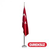Türk Saten Makam Bayrağı (Telasız Simsiz)