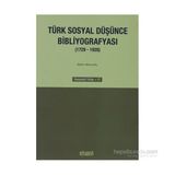 TÜRK SOSYAL DÜŞÜNCE BİBLİYOGRAFYASI - BEDRI MERMUTLU