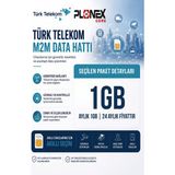 Türk Telekom M2M Data Hattı - 2 Yıllık Kullanım - Araç Takip, Alarm, Kamera ve Pos Cihazı Uyumlu M2M Sım Kart - 1GB