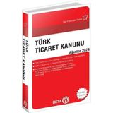Türk Ticaret Kanunu Ağustos 2024 - Cep Kanunları Serisi