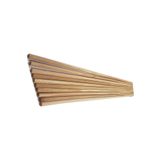 TURKAFONE Ahşap Kavela Çubuk 30cm (12 Adet) 6 Mm