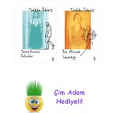Türkan Ildeniz 2 Kitap Seti + Çim Adam Hediye - Hayır