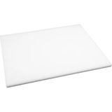 Türkay 40x30x2 Cm Polietilen Kesme Tahtası Kesim Levhası - Beyaz