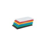 Türkay 60X40X4 cm Polietilen Kesme Tahtası Kesim Levhası 4795 - Kırmızı