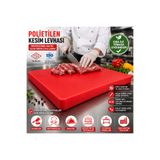 Türkay Polietilen Kesim Tahtası Et Sebze Kesme Levhası 50x30x4 Cm 1 Adet Gönderilir.