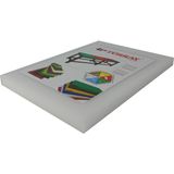 Türkay Polietilen Kesme Tahtası 30 x40 x 2 cm - Beyaz
