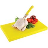 Türkay Polietilen Sarı Kesme Tahtası 60X40X4 - 1 Adet