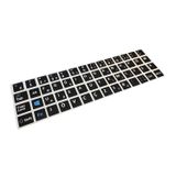 Türkçe F Klavye Etiketi, Türkçe F Klavye Sticker, Turkish F Keyboard Sticker