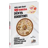 Türkçe Fm Öabt Meb-Ags Türkçe Öğretmenliği 100 Soruda Dünya Edebiyatı Deneme Çözümlü Yıldızlar Geçidi 8. Kitap - Ömer Çakır Türkçe Fm Yayınları