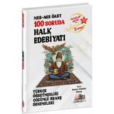 Türkçe Fm Öabt Meb-Ags Türkçe Öğretmenliği 100 Soruda Halk Edebiyatı Deneme Çözümlü Yıldızlar Geçidi 3. Kitap - Asena Gülsüm Güneş Türkçe Fm Yayınları