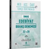 Türkçe Öabtdeyiz Öabt Meb-Ags Türkçe İmge Edebiyat 22X20 Branş Denemeleri Çözümlü - Umut Tetik Türkçe Öabtdeyiz