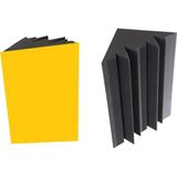 Türkeli Bass Trap Akustik Sünger Bantlı 13 x 13 x 70 cm Yüksek Performanslı Ses Yalıtımı