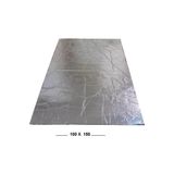 Türkeli Kaput Altı Alüminize Folyolu Kaucuk Ses Yalıtım Levhası 6-9 mm 100X150 - 6 mm - 100 x 150