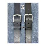 Türker DERİ 2'li Set %100 Hakiki Deri Erkek Kot Kemeri 4.5cm Manda Derisi
