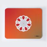 Turkish Çay Tabağı Kırmızı Mousepad