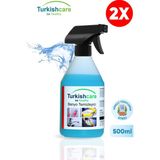 Turkishcare Banyo Temizleyici Sprey 500 ml 2'li Paket Kireç Sökücü Etkili Temizlik