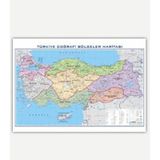 TÜRKİYE BÖLGELER HARİTASI (Kaplamalı)