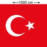 Türkiye Cumhuriyeti Bayrağı 100x150cm Metre -raşel Kumaş -büyük Bayrak