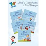 Türkiye Diyanet Vakfı Yayınları Allah'ın Güzel İsimleri 1. Seri Seti - 5 Kitap Takım - Fransızca - Les Beaux Noms d'Allah