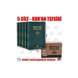 Türkiye Diyanet Vakfı Yayınları Diyanet 5 Cilt Kuran Yolu Tefsiri