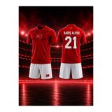 Türkiye Fifa 2026 Dünya Kupası Barış Alper Çocuk Forması 2'Li Set (Red)