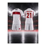 Türkiye Fifa 2026 Dünya Kupası Barış Alper Çocuk Forması 2'Li Set (White)