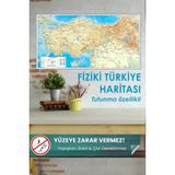Turkiye Fiziki Haritasi, Yuzeye Zarar Vermeyen Yapiskansiz Tutunan Sihirli Akilli Kagit, Harita