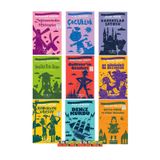 TÜRKİYE İŞ BANKASI KÜLTÜR YAYINLARI 2.3.Sınıf çocuk klasikleri 9 kitap-Sefiller,Beyaz Diş,Robinson Crusoe,Oz Büyücüsü (set)