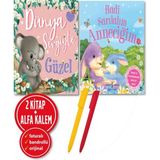 Türkiye İş Bankası Kültür Yayınları Alfa Kalem+Hadi Sarılalım Anneciğim+Dünya Sevgiyle Güzel+Melanie Joyce 2 Kitap+Yeni Hikayeler