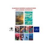 TÜRKİYE İŞ BANKASI KÜLTÜR YAYINLARI Iş Bankası Jack London 10 Kitap Set Modern Klasikler Dizisi Martın Eden-beyaz Diş-deniz Kurdu