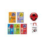 TÜRKİYE İŞ BANKASI KÜLTÜR YAYINLARI işte mert serisi 5 kitap set ( 11 12 - 13 - 14 - 15 ) futbol topu ve bez çanta hediyeli