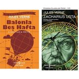 Türkiye İş Bankası Kültür Yayınları Jules Verne Balonla Beş Hafta (Kısaltılmış Metin) +1 Adet Kitap Set - Hayır