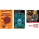 Türkiye İş Bankası Kültür Yayınları Jules Verne Balonla Beş Hafta (Kısaltılmış Metin) +2 Adet Kitap Set - Hayır