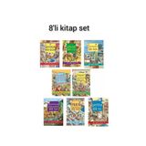 Türkiye İş Bankası Kültür Yayınları Kopuz Kitap 8’Li Set Okul Öncesi Etkinlik Kitapları Masal Hikaye Seti Çocuk Masal & Öykü