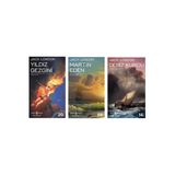 Türkiye İş Bankası Kültür Yayınları Martin Eden - Yıldız Gezgini - Deniz Kurdu - Jack London 3 Kitap+Sergüzeşt(Evren Yayınları)