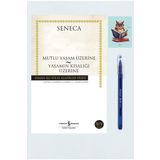 Türkiye İş Bankası Kültür Yayınları Mutlu Bir Yaşam Üzerine-Yaşamın Kısalığı Üzerine - Seneca - 9786052956441 (Kalem Ve Not Defterli)