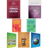 Türkiye İş Bankası Kültür Yayınları Tdk Yazım Kılavusu - Türkçe Sözlük - Atasözleri - Deyimler - Tarih - Coğrafya- Ilk Atlas