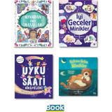 Türkiye İş Bankası Kültür Yayınları Uykudan Önce Masallar Kitap Seti - Uyku Saati Hikayeleri - Iyi Geceler Minikler - Uykusu Gelen Minik