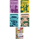 Türkiye İş Bankası Yayınları Don Kişot’un Serüvenleri-Robinson Crusoe-Işte Öyle Hikâyeler-Deniz Kurdu-Fesleğen Sokağı 5 Kitap Set
