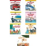 Türkiye İş Bankası Yayınları Dünyayı Öğreniyorum(Arkadaşım Itfaiyeci-Polis-Pilot-Balerin-Öğretmen-Opera Sanatçısı)-Balsarı’nın Kovanı 7 Kitap Set