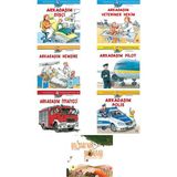 Türkiye İş Bankası Yayınları Dünyayı Öğreniyorum(Arkadaşım Polis-Itfaiyeci-Pilot-Hemşire-Dişçi-Veteriner Hekim)-Balsarı’nın Kovanı 7 Kitap Set