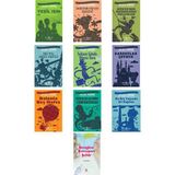 Türkiye İş Bankası Yayınları Jules Verne Kitap Set Kısaltılmış Metin (Yeşil Işın-Karpatlar Şatosu-Balonla Beş Hafta-Iki Yıl Okul Tatili......)-Rengine Kavuşan Şehir 10 Kitap