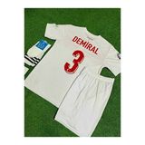 Türkiye Milli Takımı Euro 2024 Merih Demiral Çocuk Forması 4'Lü Set (Beyaz)