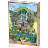 Türkiye Minyatürleri Edirne 500 Parça Ahşap Puzzle