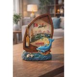 Türkiye Temalı Masa Üstü Dekor Biblo | Ofis Masası Süsü & Ev Dekorasyonu | 11×9 cm