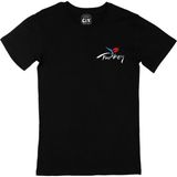 Türkiye Turizm Laleli Cep Logo Tasarımlı Siyah Tişört