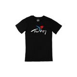 Türkiye Turizm Laleli Siyah Unisex Tişört