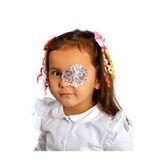 Türkmedical Happy Eyes Çocuk Göz Kapama Bandı, 100'lü Kutu, Oval Yapışkanlı, Hipoalerjenik