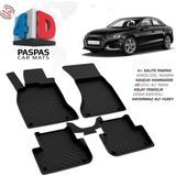 Türkmen Audi A4 (B9 Makyaj) - 2019 ve Sonrası 4d Havuzlu Paspas - Siyah