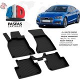 Türkmen Audi A5 4d Havuzlu Paspas 2017 ve Üzeri - Siyah